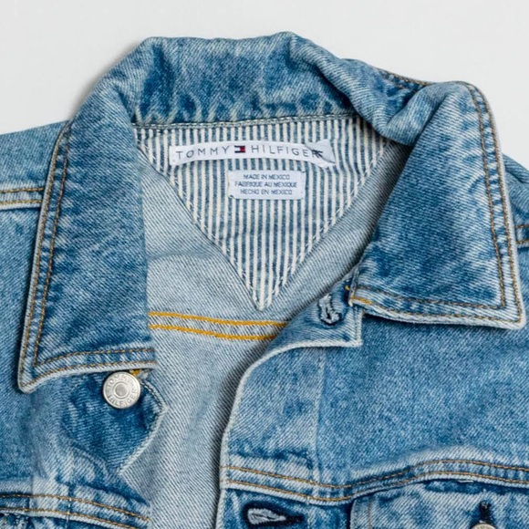 Hand-Painted Tommy Hilfiger Denim Jacket - Picture 4 of 4